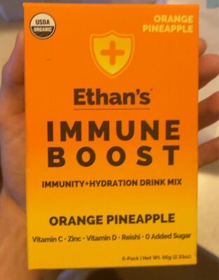 Orange Pineapple Immune Boost Immunity+Hydration Drink Mix, Orange Pineapple