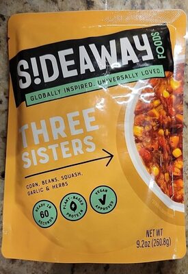 S!Deaway Foods Three Sisters, 9.2 Oz