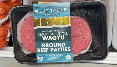 American Style Wagyu Ground Beef Patties, American Style Wagyu Ground Beef