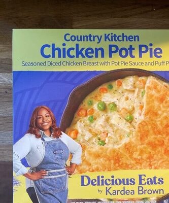 Country Kitchen Chicken Pot Pie Seasoned Diced Chicken Breast With Pot Pie Sauce And Puff Pastry, Country Kitchen Chicken Pot Pie