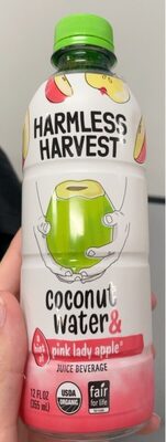 Coconut Water & A Hint Of Pink Lady Apple Juice Beverage, Coconut Water & A Hint Of Pink Lady Apple