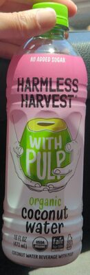 Organic Coconut Water Beverage With Pulp