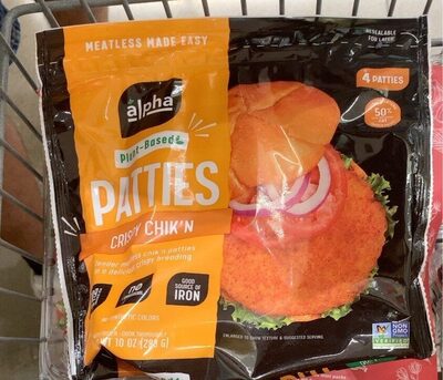 Plant-Based Crispy Chik'N Patties