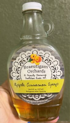 Apple Cinnamon Syrup, Apple Cinnamon