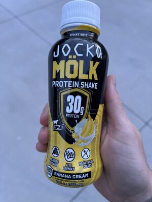 Molk Protein 30G Protein Shake, Banana Cream, Banana Cream