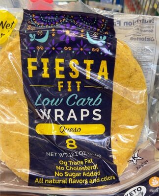 Queso Low Carb Wraps, Queso