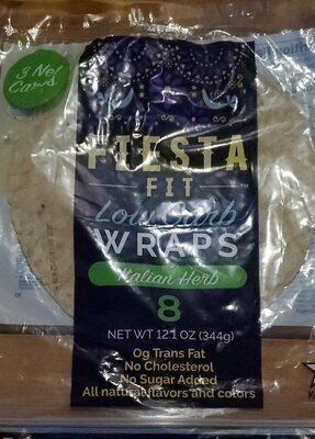 Italian Herb Low Carb Wraps, Italian Herb
