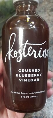 Blueberry Crushed Vinegar, Blueberry