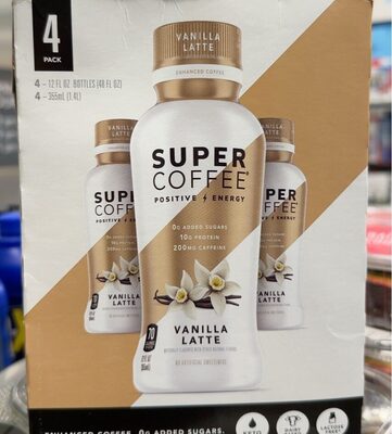 Vanilla Latte Enhanced Coffee, Vanilla Latte
