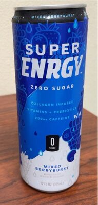 Zero Sugar Mixed Berryburst Energy Drink, Berry
