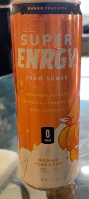 Zero Sugar Mango Peachpop Energy Drink, Mango; Peach