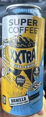Vanilla Xxtra Coffee + Energy Iced Latte, Vanilla