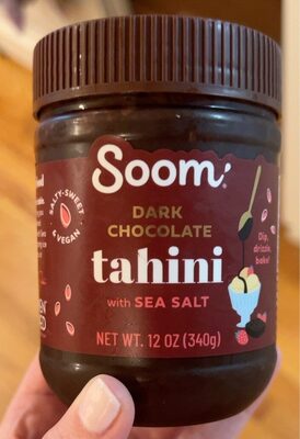 Dark Chocolate With Sea Salt Tahini, Dark Chocolate; Sea Salt
