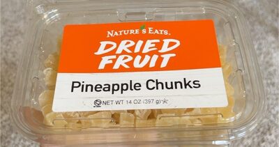 Pineapple Chunks Dried Fruit