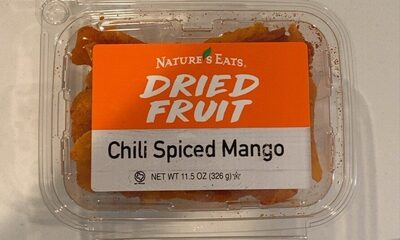 Chili Spiced Mango Dried Fruit, Chili Spiced Mango