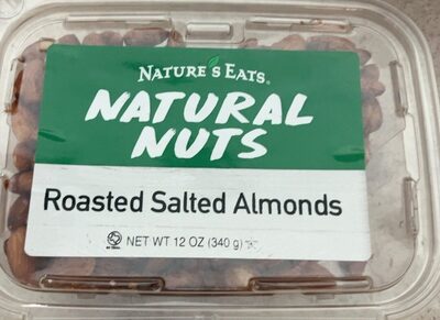 Roasted Salted Almonds Simple Snacks, Roasted Salted