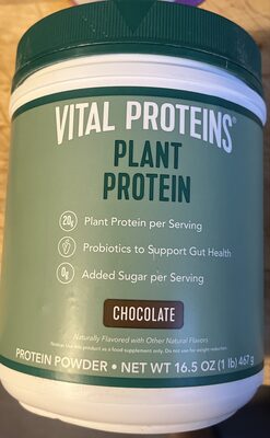 Chocolate Plant Protein Powder, Chocolate
