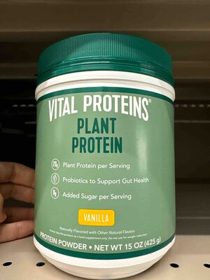 Vanilla Plant Protein Powder, Vanilla