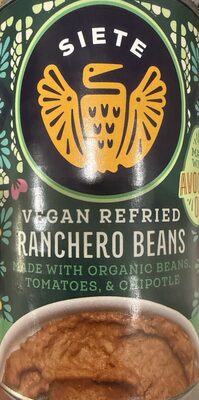 Vegan Refried Ranchero Beans, Vegan Refried Ranchero