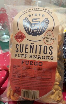 Spicy Fuego Grain Free Puff Snacks, Spicy Fuego