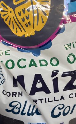 Blue Corn Maiz Totopos Corn Tortilla Chips, Blue Corn