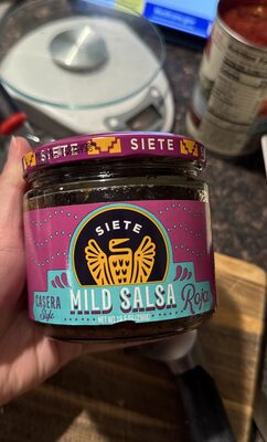 Mild Casera Style Salsa Roja, Mild Casera Style