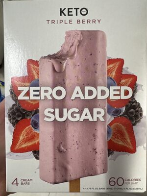 Triple Berry Cream Bars, Triple Berry