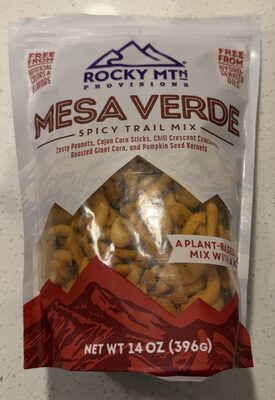 Mesa Verde Spicy Trail Mix Zesty Peanuts, Cajun Corn Sticks, Chili Crescent Crackers, Roasted Giant Corn, And Pumpkin Seed Kernels, Mesa Verde