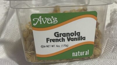 Natural French Vanilla Granola , Vanilla