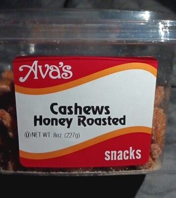 Honey Roasted Cashews Snacks, Honey Roasted