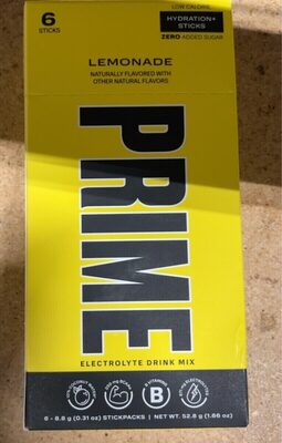 Lemonade Electrolyte Drink Mix, Lemonade