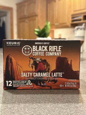 Salty Caramel Coffee Rounds Of Single Serve Latte, Salty Caramel Latte
