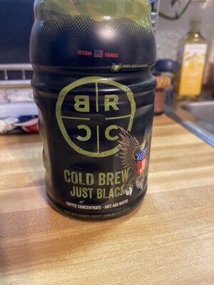 Cold Brew Just Black 100% Arabica Coffee, Cold Brew Just Black
