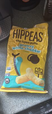 Vegan White Cheddar Chickpea Puffs, Vegan White Cheddar