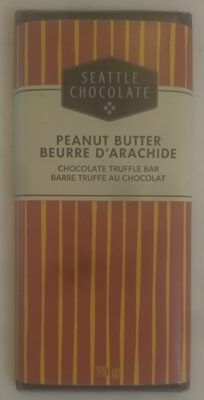Seattle Chocolates, Dark Chocolate Truffle Bar With Roasted Peanuts, Perfect Peanut Butter, Perfect Peanut Butter