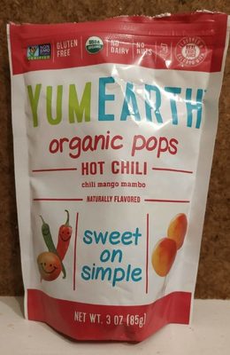 Hot Chili Organic Lollipop, Chili Mango Mambo