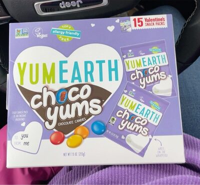 Chocolate Organic Choco Yums Candies, Chocolate