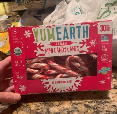 Organic Mini Candy Canes