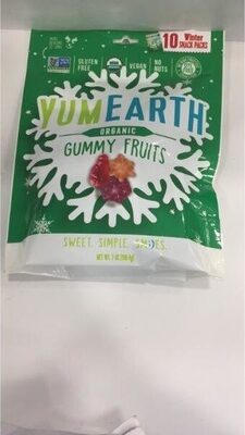 Organic Gummy Fruits