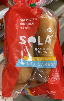 Sweet & Buttery Hot Dog Buns, Sweet & Buttery