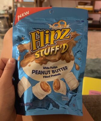 White Fudge Stuff'D Peanut Butter Filled Pretzels, White Fudge