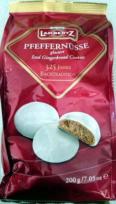Lambertz, Iced Gingerbread Cookies