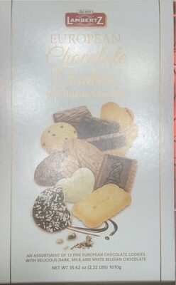 European Chocolate Cookies With Belgian Chocolate, Horsehead Cookie, Donna Milk Chocolate, Divina, Cocoa Heart, Stracciatella, Coco Fleur, Chockies, Butter Heart, Caramel Cookie Stick, Souffle, Donna Dark, Cracker, Hazelnut Coin