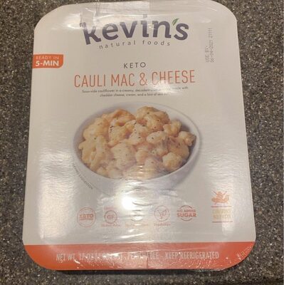 Cauli Mac & Cheese Keto Sous-Vide Cauliflower In A Creamy, Decadent Cheese Sauce Made With Cheddar Cheese, Cream, And A Hint Of Sea Salt, Cauli Mac & Cheese