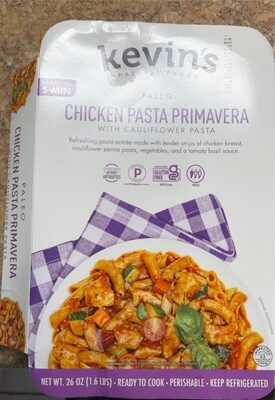 Paleo With Cauliflower Pasta Chicken Pasta Primavera
