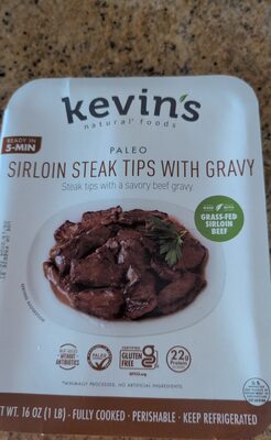 Sirloin Steak Tips With Gravy Paleo, Sirloin Steak