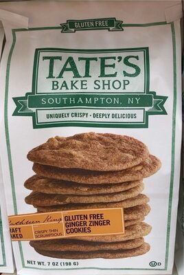 Ginger Zinger Gluten Free Cookies, Ginger Zinger