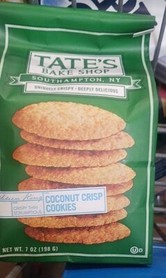 Coconut Crisp Cookies, Coconut Crisp