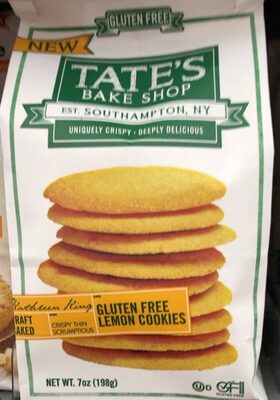 Lemon Gluten Free Cookies, Lemon