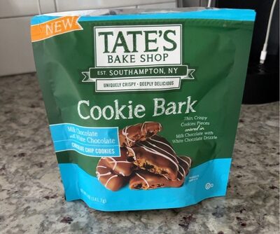Milk Chocolate With White Chocolate Chip Cookie Bark, Milk Chocolate With White Chocolate